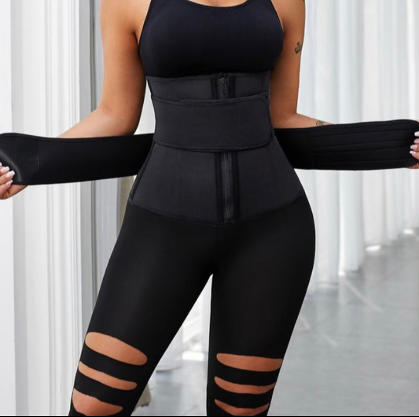 Double Trouble "Sweat It Out" Waist Trainer